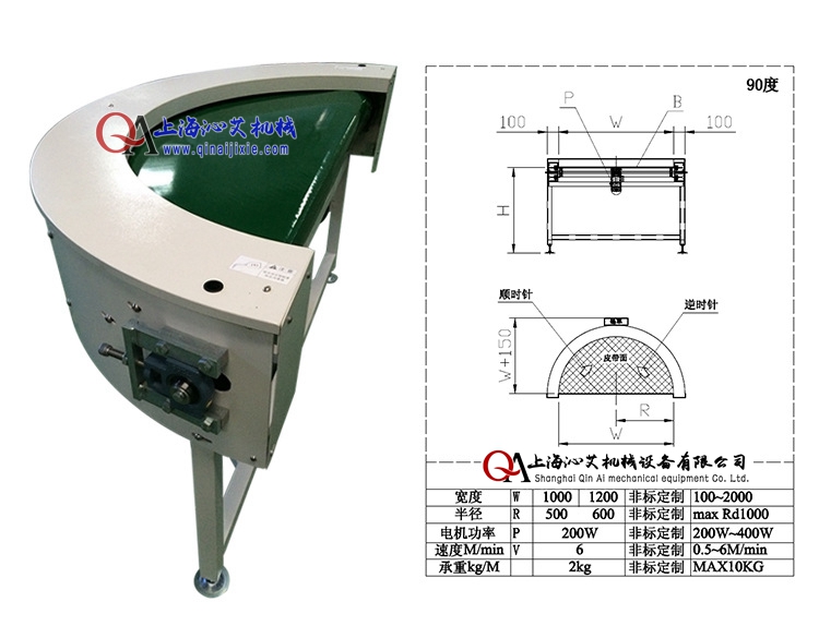 無內(nèi)半徑轉(zhuǎn)彎皮帶機示意圖 無內(nèi)半徑轉(zhuǎn)彎皮帶機示意圖