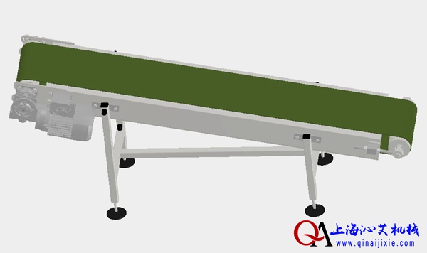 斜坡皮帶輸送機加工設計圖紙 斜坡皮帶輸送機加工設計圖紙