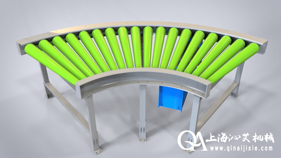 轉(zhuǎn)彎滾筒輸送機 轉(zhuǎn)彎滾筒輸送機